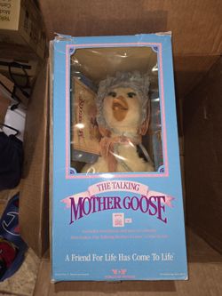 Vintage 1986 Talking Mother Goose by Worlds of Wonder