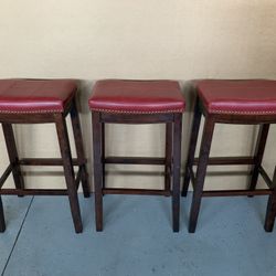 Backless Bar Stools -Bar Height