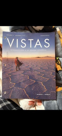 Spanish book VISTAS