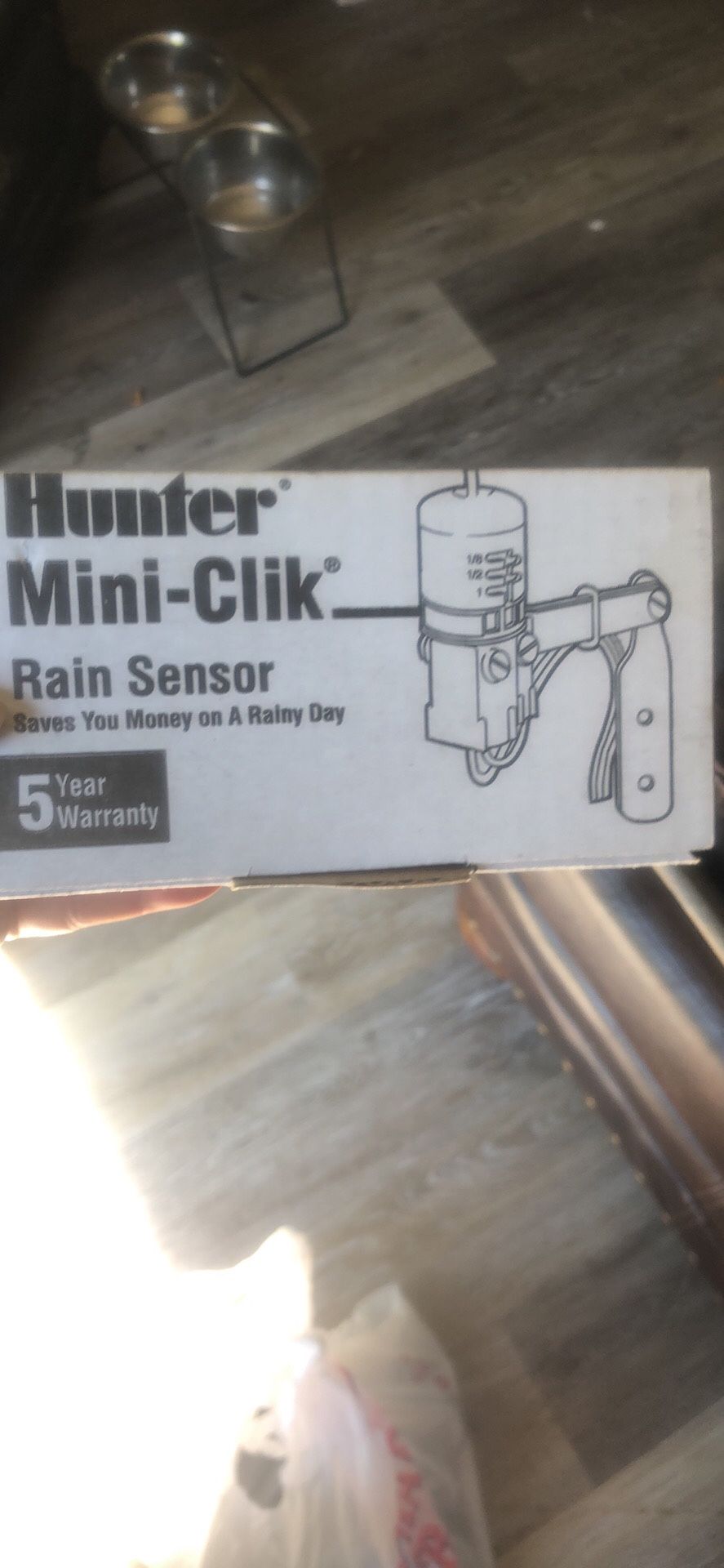 Rain sensor for sprinkler system brand new in box with directions