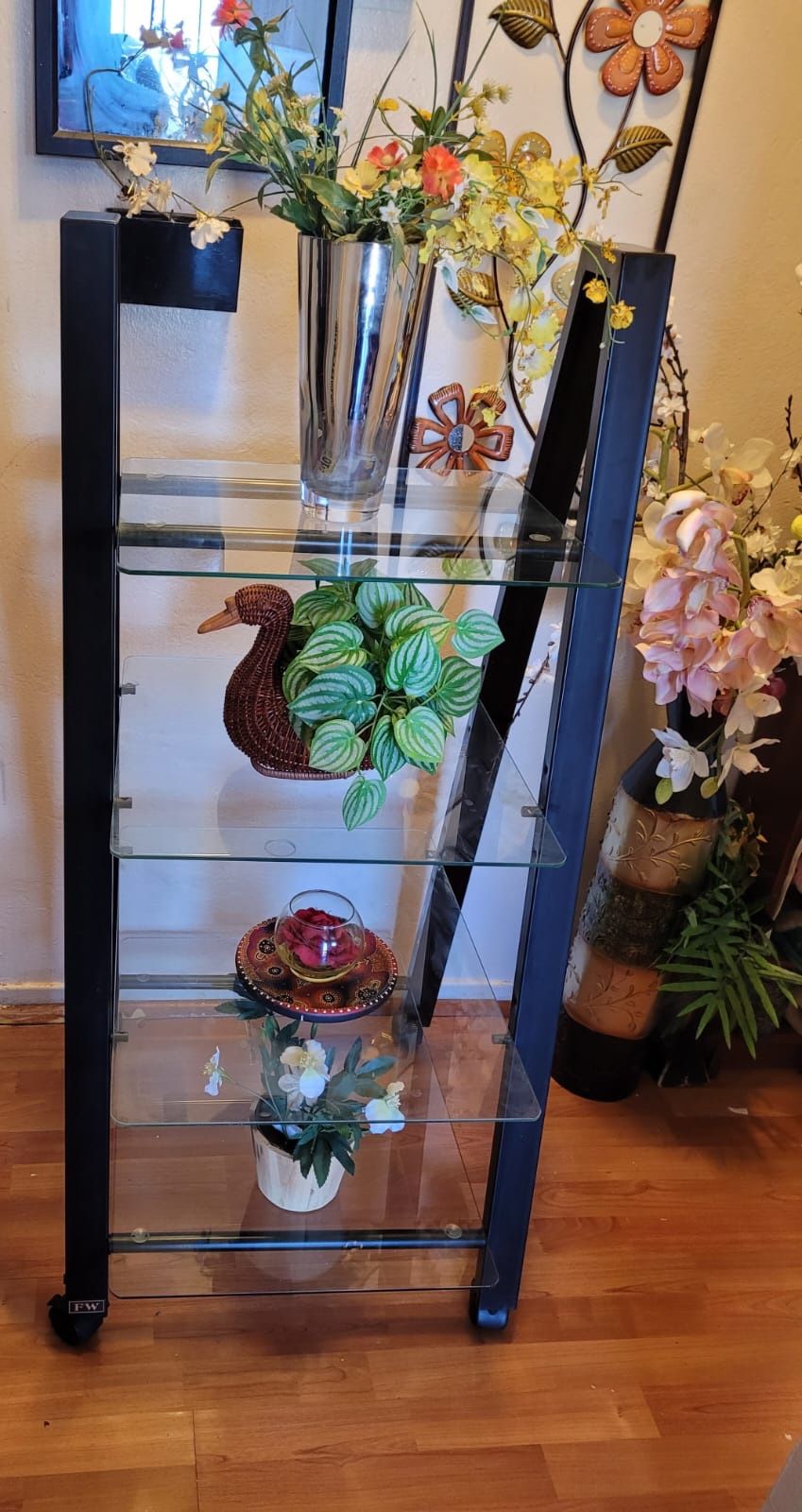 Media Shelf /glass Shelf 