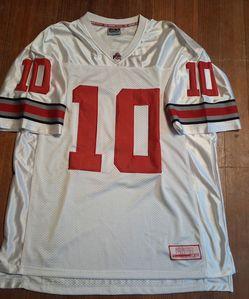 Mens Size Xlarge Colosseum 92 Ohio State Buckeyes #10 Football Jersey XL