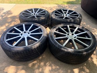 STAGGERED CHEVY CAMARO CUTLAS BMW S10 BLAZER RIMS 22 INCH