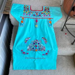 Girl Costumes Dress Day Of The Dead Halloween Catrina Costume Sz. 6-8. Years 