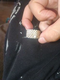 Nugget ring,silver,10