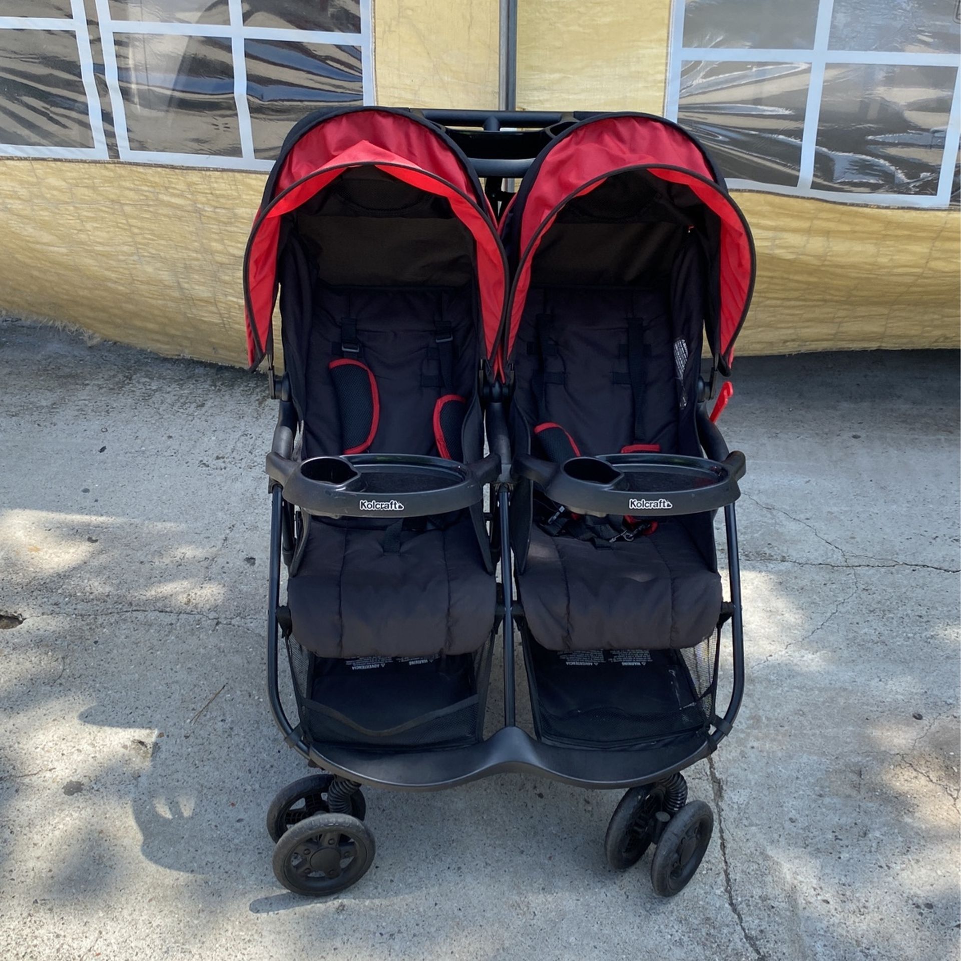 Kolcraft Double Stroller 