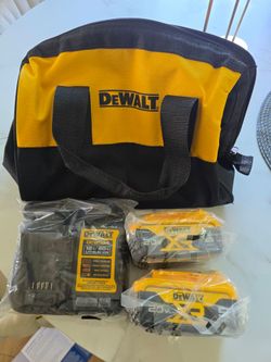 Dewalt Batteries and charger