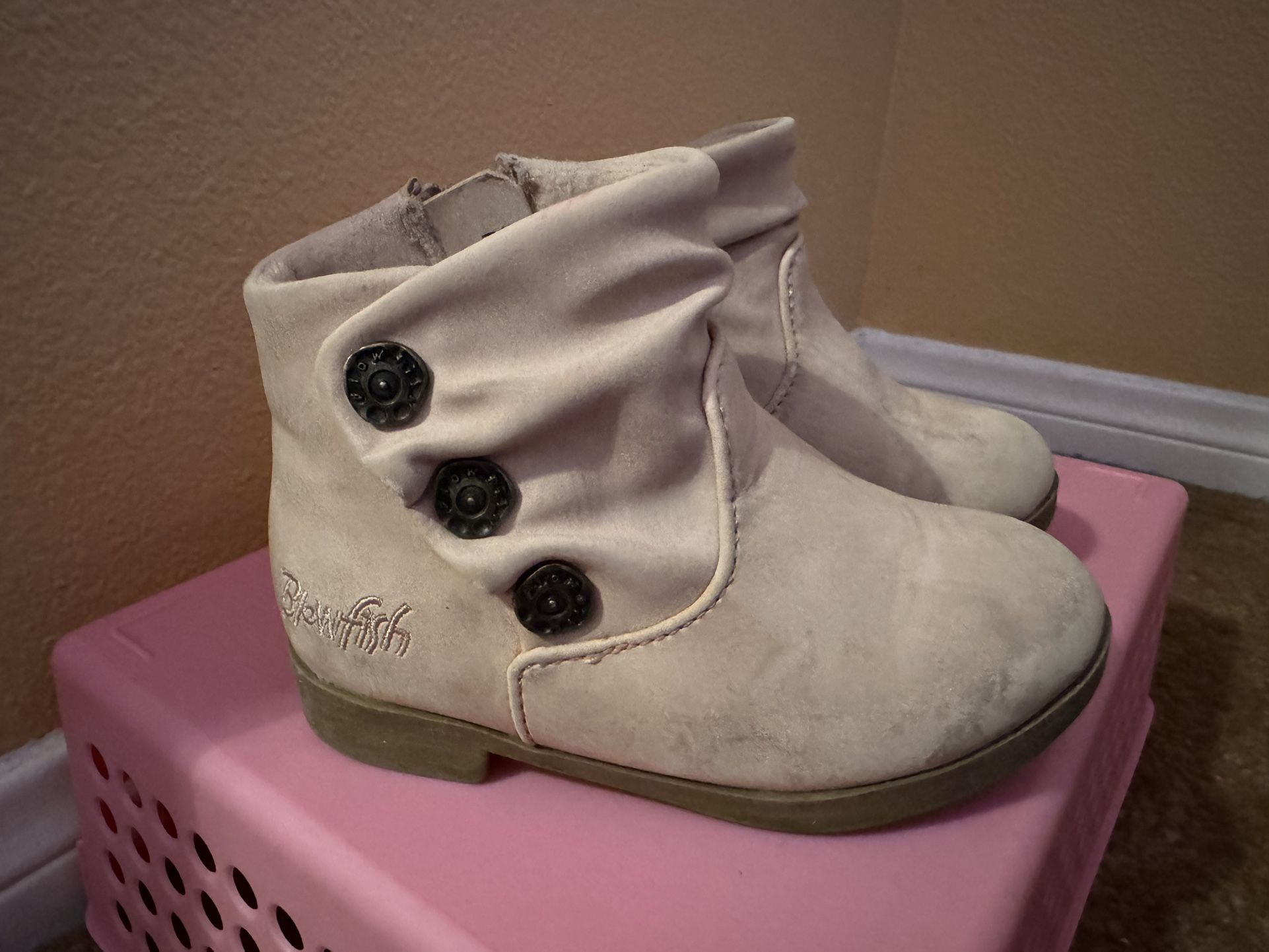 Pink Toddler Girl Boots 