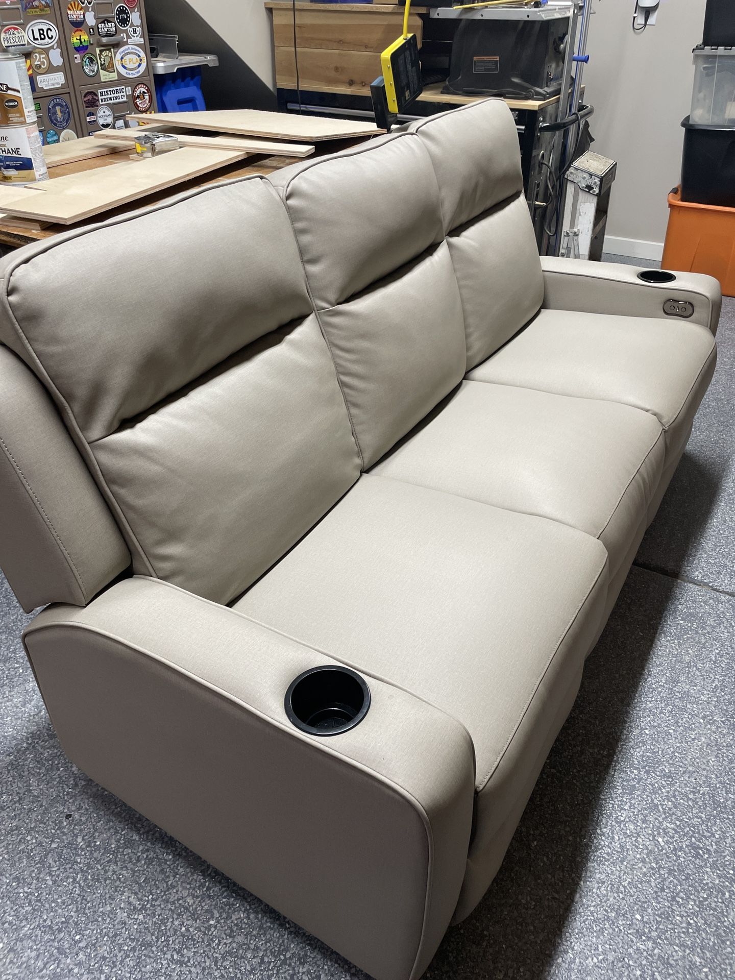 RV Couch W/ 2 Recliners