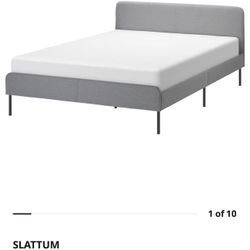 Queen Bed Frame Grey/Gray 