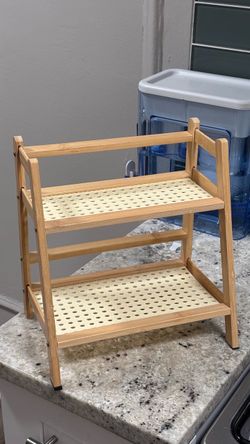 Wooden Storage Rack for Kitchen/Desk
