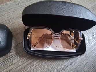 Ferragamo Gancio 55mm Oversized Square Sunglasses in Crystal Nude