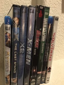 X-men - Wolverine dvd /blue ray set