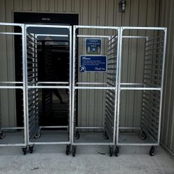 New Age 20 Pan End Load Heavy-Duty Aluminum Bun / Sheet Pan Rack