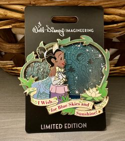 WDI Tiana I Wish Series LE 300 D23 Expo Princess & The Frog Disney Pin