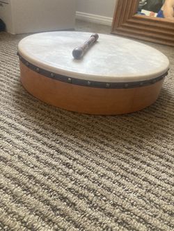 Celtic Bodhran Drum With Case
