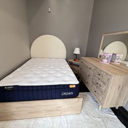 4 PC FULL BEDROOM SET