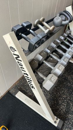 Weighs and Nautilus weight rack