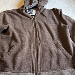 The North Face Jacket Mens Large California Heritage brown Full Zip Hoodie