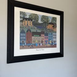 Wood Framed Wall Art