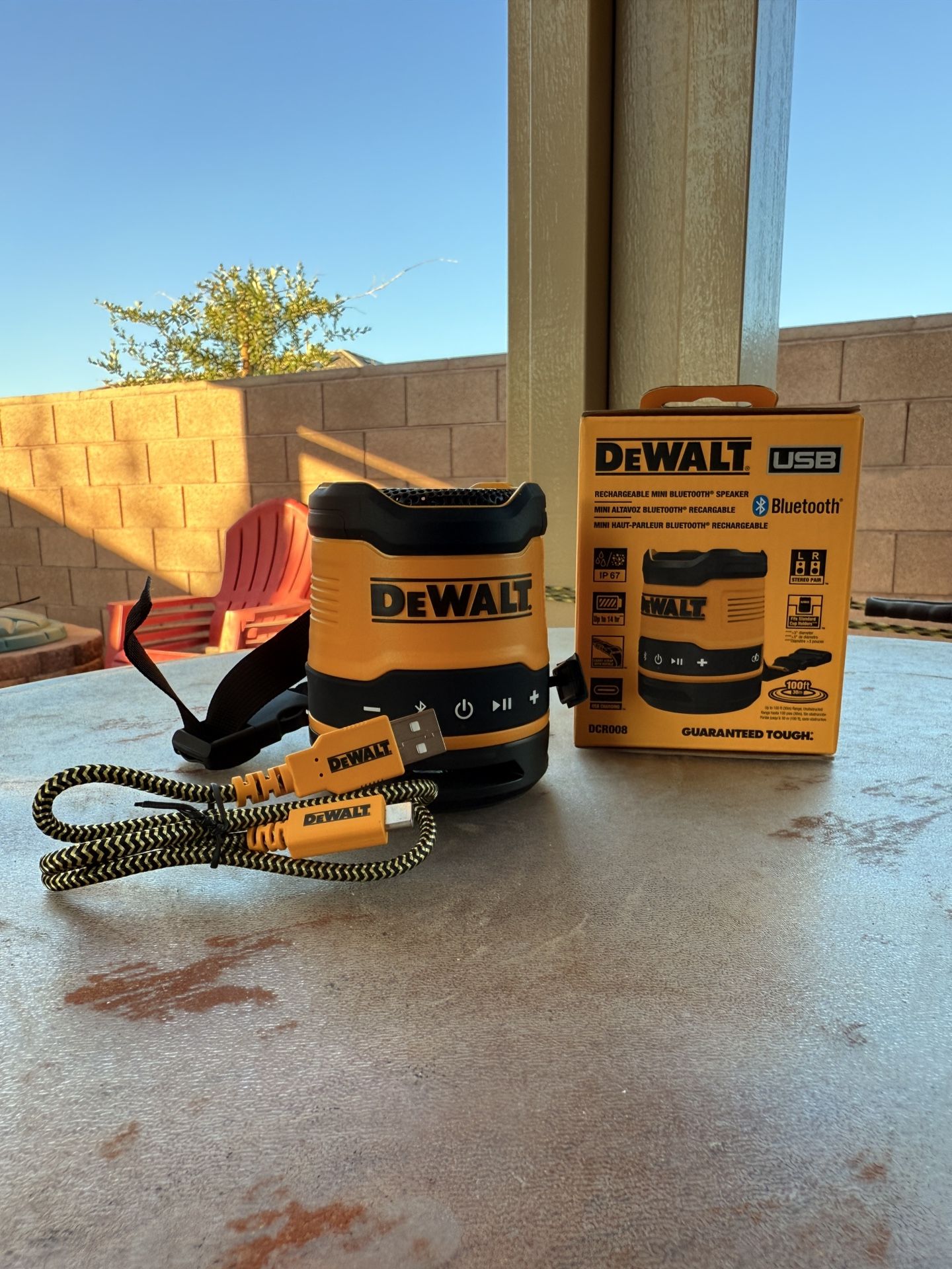 Dewalt Bluetooth Speaker