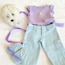 American Girl clothes "coconut"