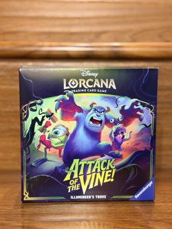 Lorcana Attack of the Vine Trove Box