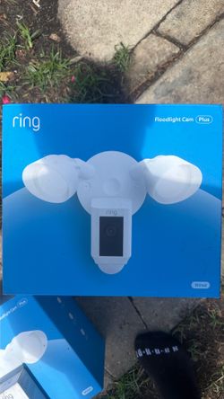 Ring camera floodlight plus 3x