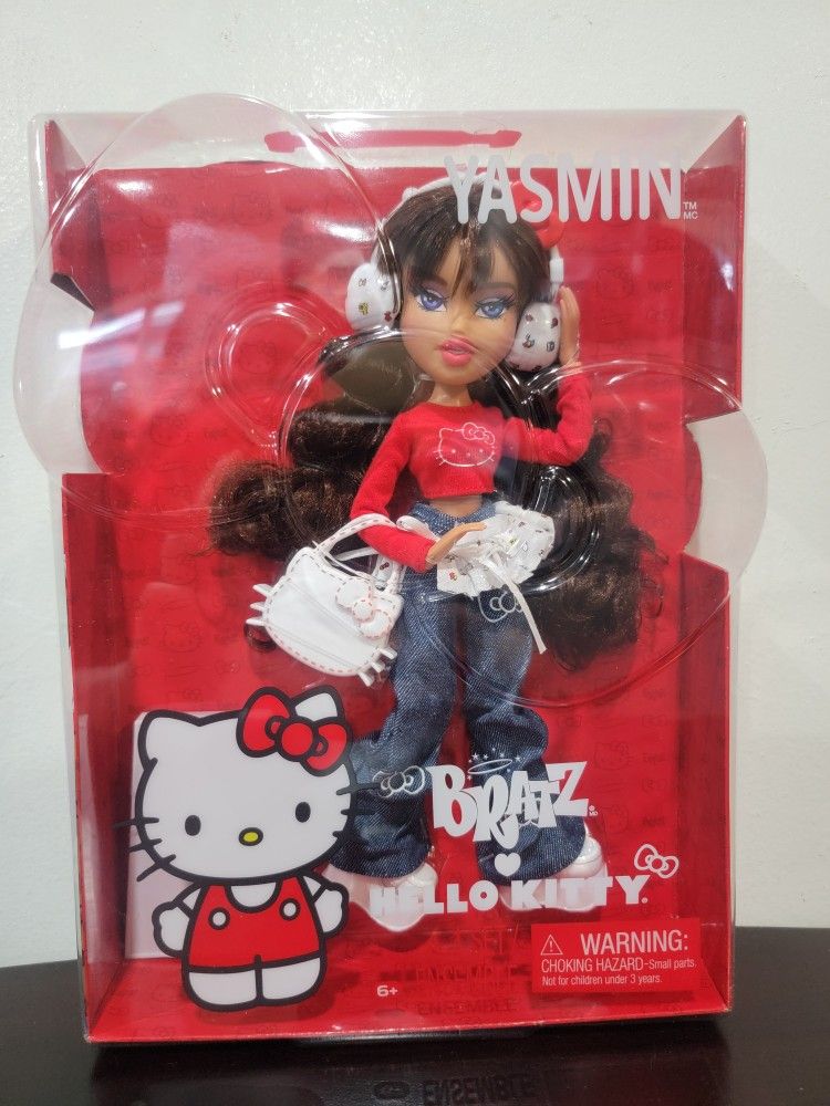 Bratz x Hello Kitty Yasmin Sanrio Fashion Doll with Accessories
