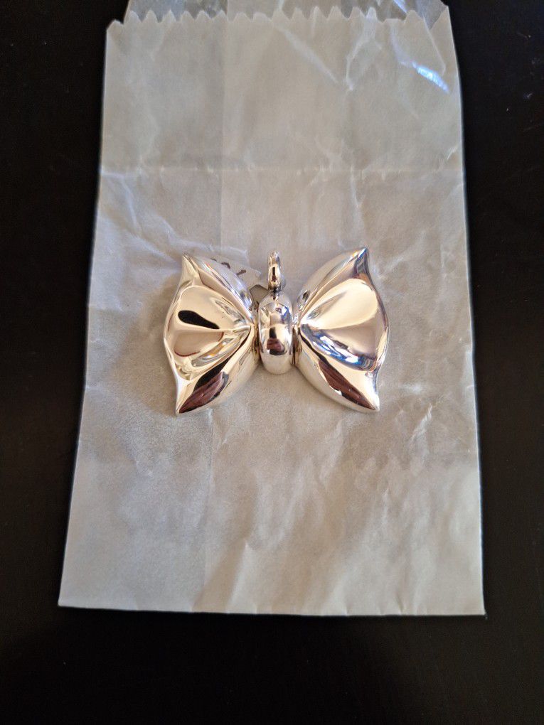 Sterling Silver Bow