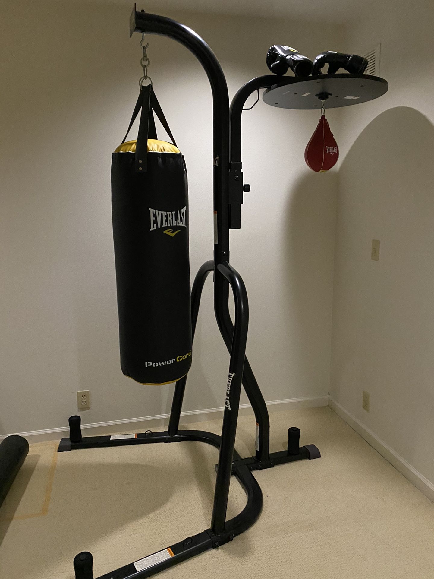 Everlast Dual Station Punching Bag Stand