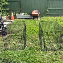 Two Extra Large , Collapsible, Dog Cages Richmond, Tx 77407