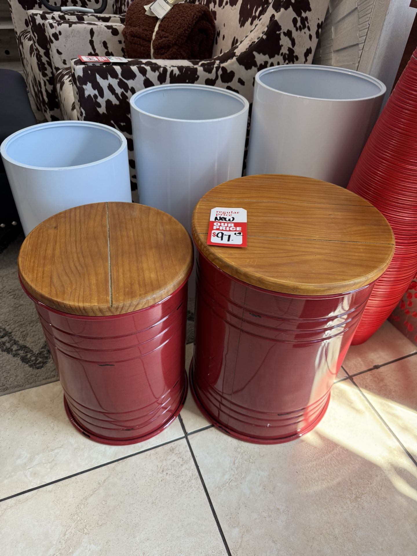 Brand New Storage Cans