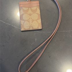 $31.00. Coach Lanyard Great Condition 