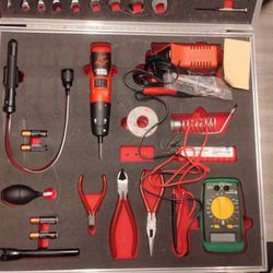 Tool Kit, Electronic Set W/Case