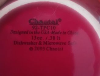 Chantal 13 oz Ceramic Tea For One Pot & Mug