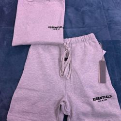 Fear of God Essentials T-Shirt and Shorts Set