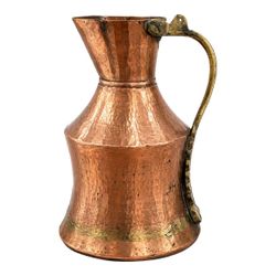 NY: Rustic Antique Copper & Brass Water Jug