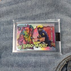 2023 Wild Card Alumination - Dino-Might J.J. McCarthy Rookie Card 20/50