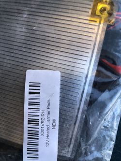 12V Heated warmer pads