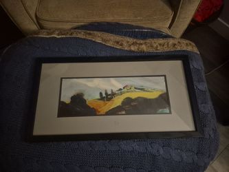 Original 2005 Karen Strand Acrylic Painting – Tucson Hillside