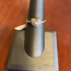 Sterling Silver Heart Ring