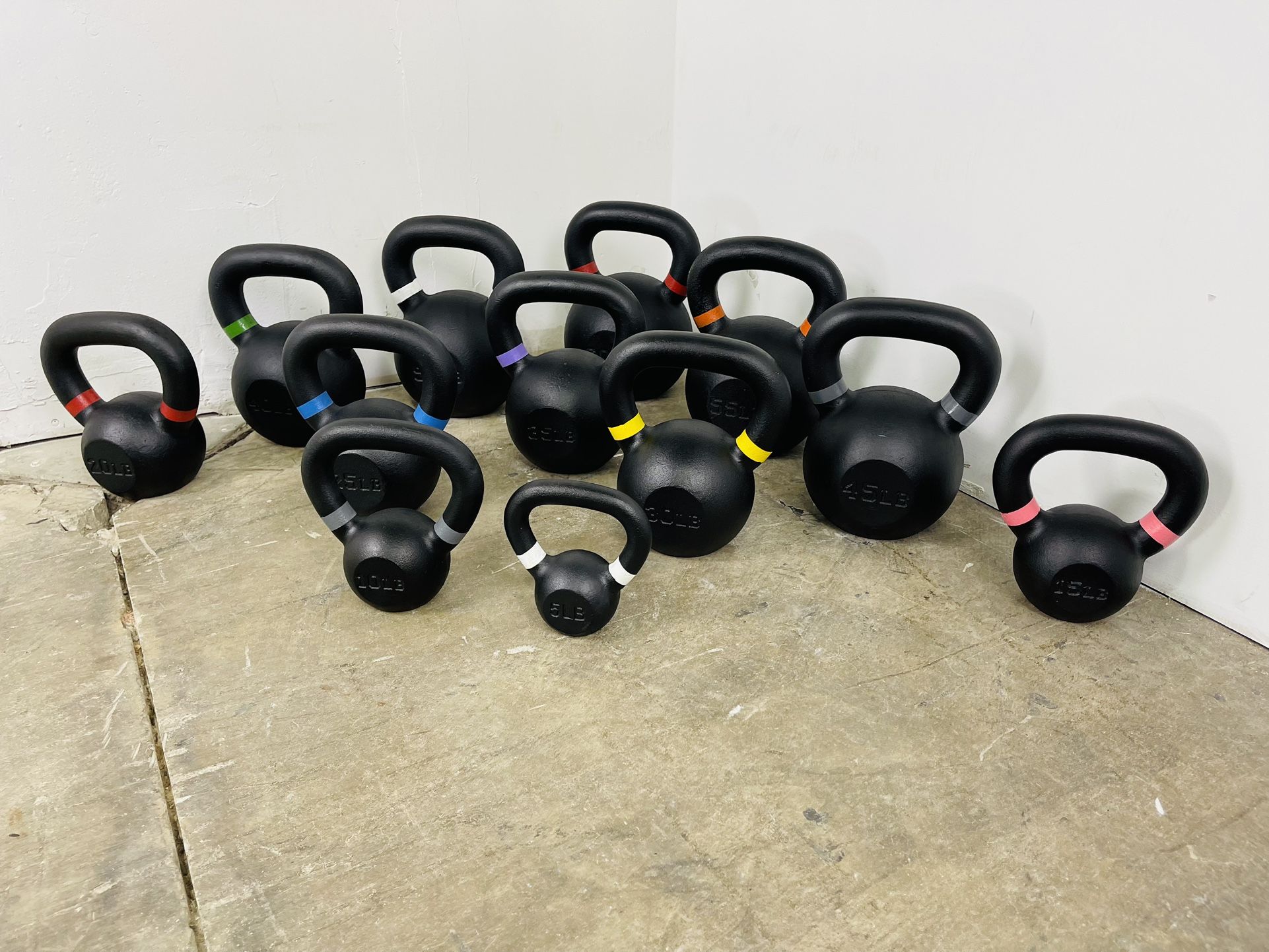 Kettlebells - Weights - Workout - Crossfit - Gym Equipment - Exercise - Fitness