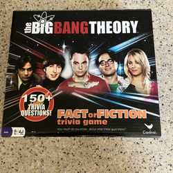 The Big Bang Theory Game Opened Never Used 