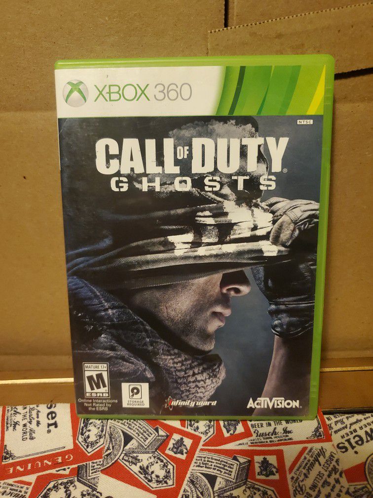 Call of Duty ghost for Xbox 360