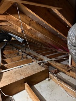 Attic cleaning
