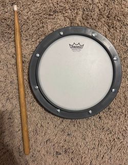 Drumming percussion practice pad