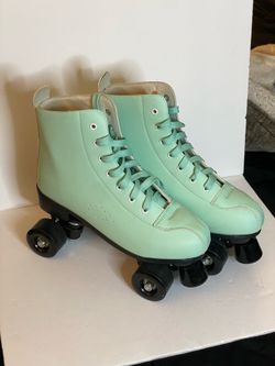Mint Green High Top Quad Roller Skates – EU Size 43