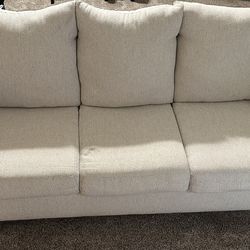 Oatmeal 3 Seat Sofa