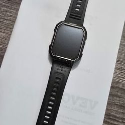 Smart Watch for Men (Answer/Make Calls), 2.01'' Smart Watch for Android and iPhone, Fitness Tracker with Flashlight/Compass/100 Days Battery/Heart Rat